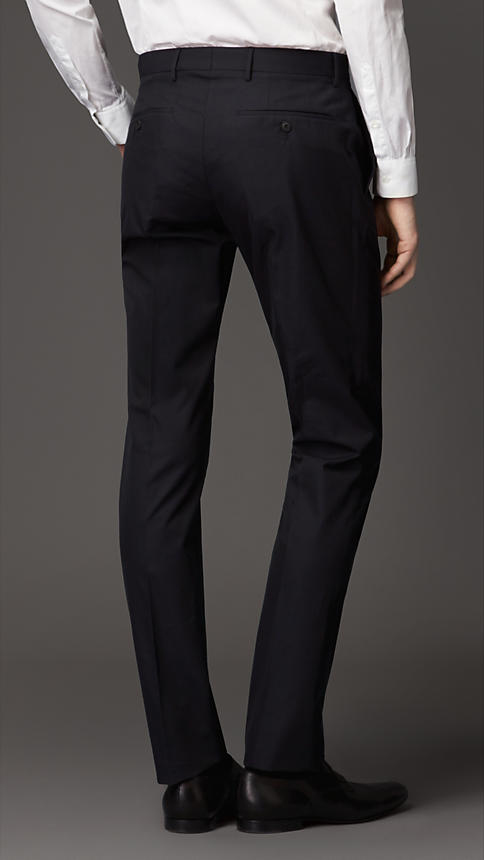 Slim fit Cotton Gabardine Trousers from Burberry Photo: Burberry