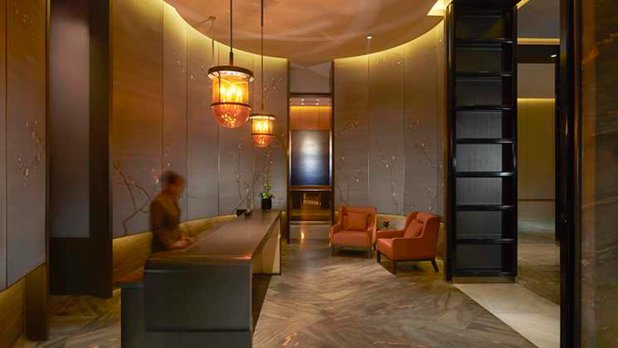 Hotel Reception. Photo by Waldorf Astoria Beijing