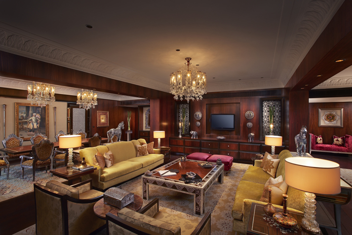 Maharaja Suite living room.