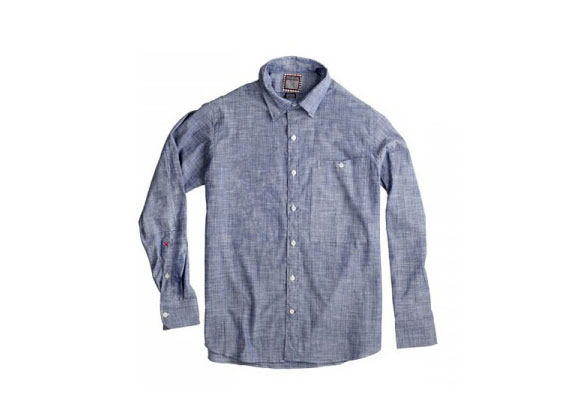 Chambray work shirt by Ernest Alexander. Photo by ErnestAlexander.com