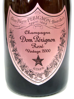 Dom Perignon Rose Vintage Champagne.