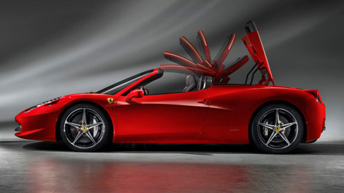 HATS OFF | Ferraris retractable roof that takes around 14 stylish seconds to deploy
