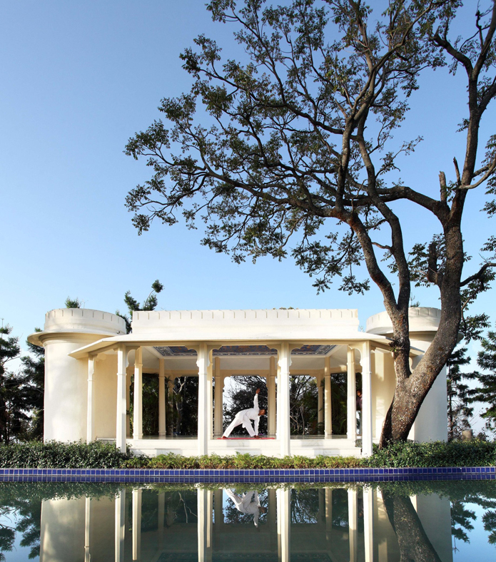 PICTURE PERFECT | Music Pavilion at Ananda in the Himalayas.