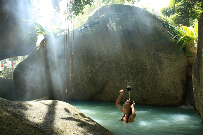 Refresh yourself with a dip in the rock pools.