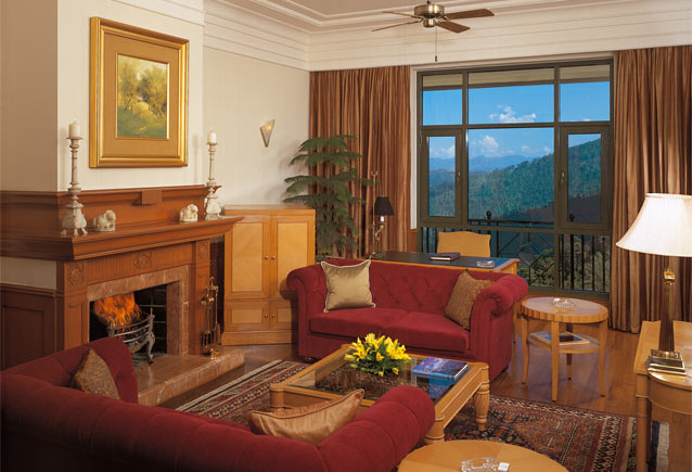 You must book The Lord Kitchener's Suite at least a month in advance. Photo by Wildflower Hall, Oberoi