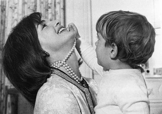 Jacqueline Kennedy with her son, John F. Kennedy, Jr Photo: JFK Library