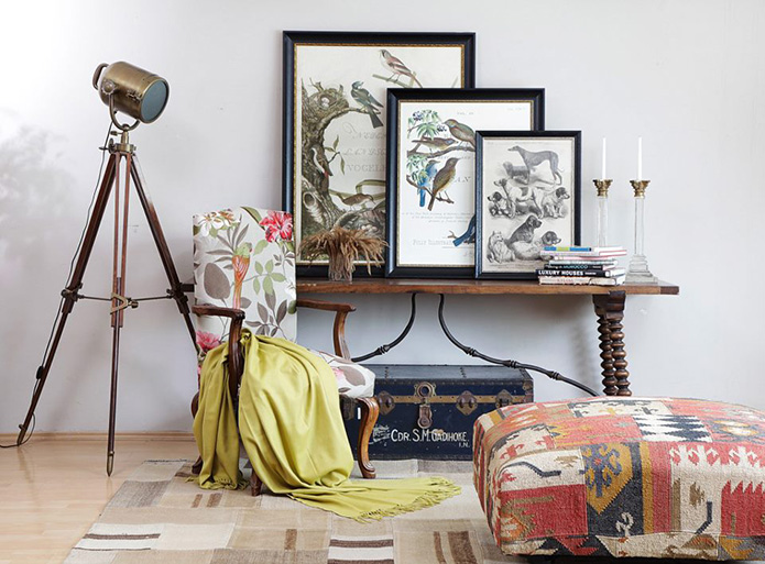 Sarita Handa's wall art from Denmark inspired from originals