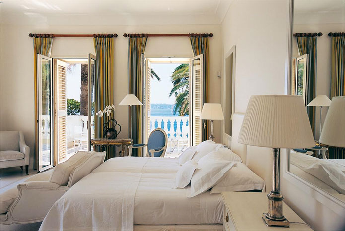 The suites at Le Cap Estel are quite large, sometimes exceeding 5,000 square feet.