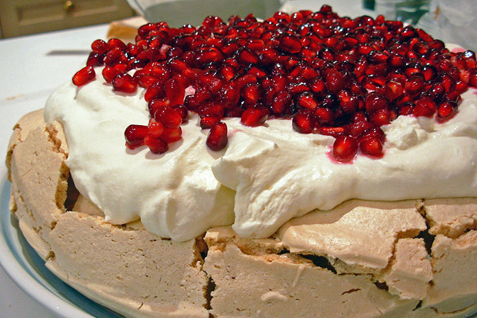 Sumptuously light, sinfully bright Pavlova