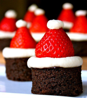 Cute ‘Christmassy’ cupcakes to include in your hamper