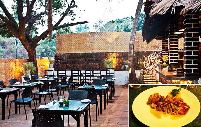 Burmese at Bomra’s – Enjoy a dish made of suckling pig in the bamboo and cane inspired outdoor seating.