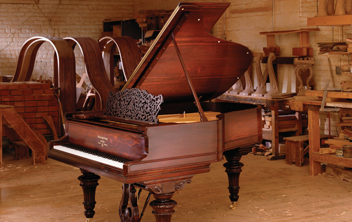 THE HEIRLOOM COLLECTION | Vintage Victorian Steinway Piano rebuilt and certified by the Steinway & Sons Factory