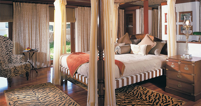 Luxury tent at Oberoi Vanyavilas, Ranthambhore