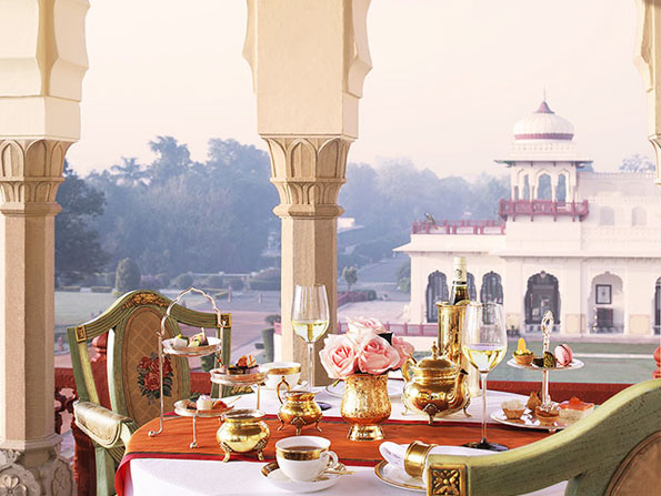 Indulge royally for an afternoon Tea at Rambagh Palace, Jaipur