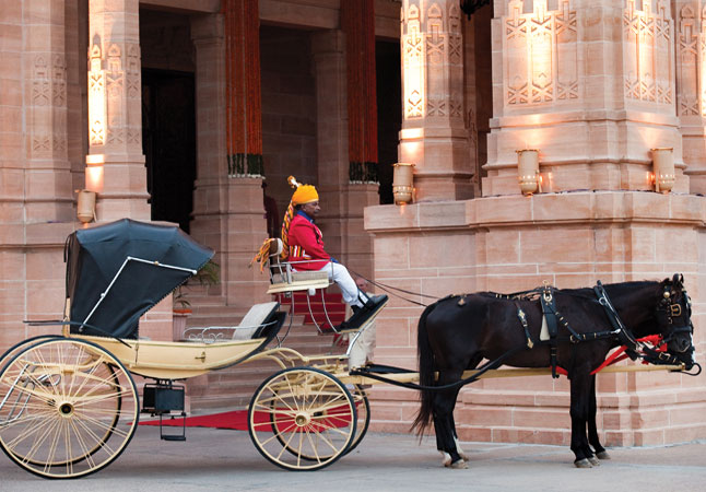 Umaid Bhawan Palace, managed by Taj Hotels, is a blend of eastern and western architectural influences
