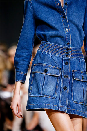 DENIM DIVA | Chloe's ready to wear collection had an overdose of the denim fabric and we totally loved it