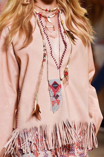 FRINGE FUN | The fringe saw its revival as we spotted it on almost every runway