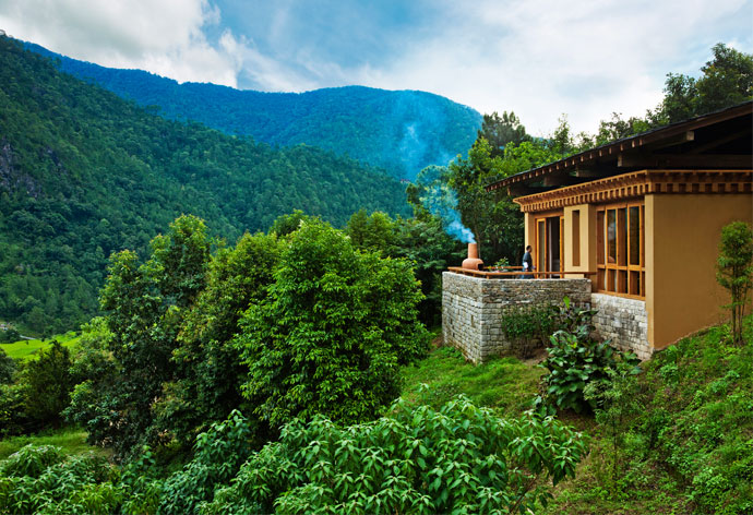 UMA BY COMO, PUNAKHA |This retreat has suites and private villas making for intimate, luxury reposts to indulge in after a day’s cultural and adventure pursuits, from Himalayan trekking to archery and white-water rafting