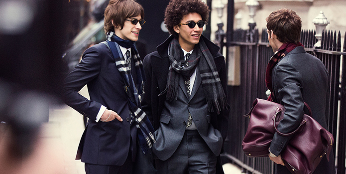 A DELIGHT TO DON | Burberry Prorsum offers suits in classic British style and impeccable tailoring