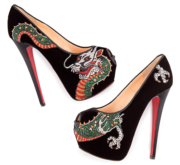 TATTOOED LOVE | redefining bespoke is Louboutin’s Tattoo service which customises shoes with your own tattoo design, making it, literary, only one-of-its-kind