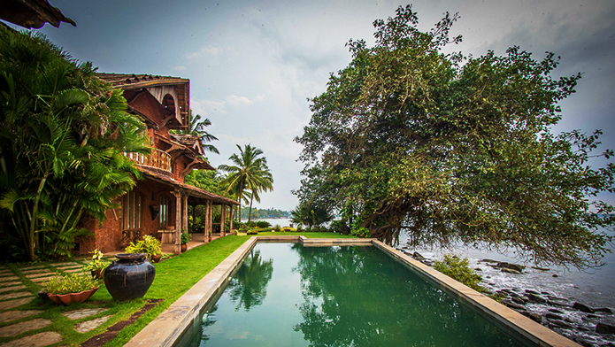 AN OLD WORLD CHARM | An individual mix of Indonesian and Goan style, Ahilya by the Sea was built like the old Portuguese custom houses, and allows one unparalleled views of the Arabian Sea