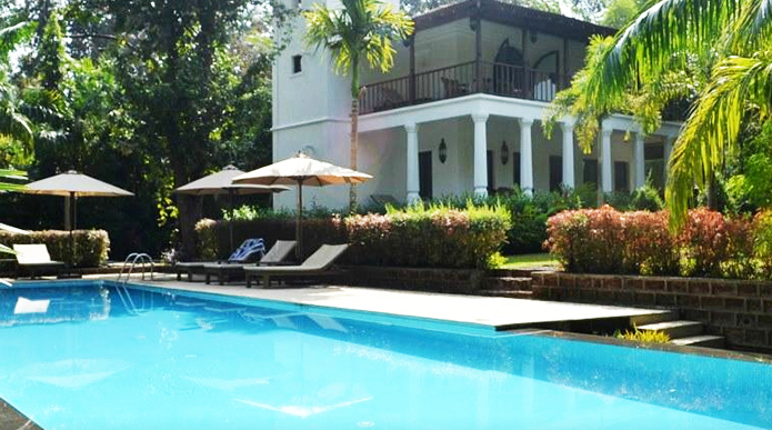 COSY NOOK | The restored villa in the garden, Villa Jardim, provides a private retreat with veranda and terraces