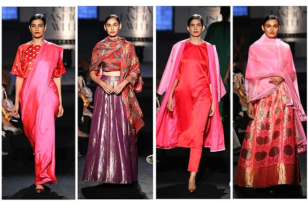 NEW FORAYS | Sanjay Garg’s eponymous label showcased clean yet colourful kurta-trouser, dupatta-lehenga combos in his latest collection titled Gulbadan, Danedar and Ashrafi
