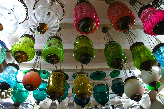 ROBBER’S CAVE | From exquisite nautical pieces to old English teapots and then dazzling rainbow lights such as these, Chor Bazaar has it all