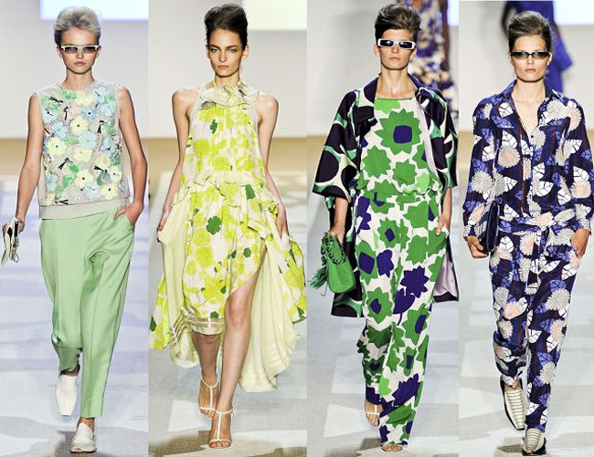 FLORISTS DREAM | Never the one to go out of style, the evergreen romance of florals has many high-flying designers, like Diane Von Furstenberg, in its thrall, also wowing the style-watchers