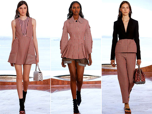 GROWN-UP GHINGHAM| Designers have taken vintage ghingham and made it the cool fabric of choice for those looking at some laidback glam, so apparent in Dior’s Cruise Collection 2016