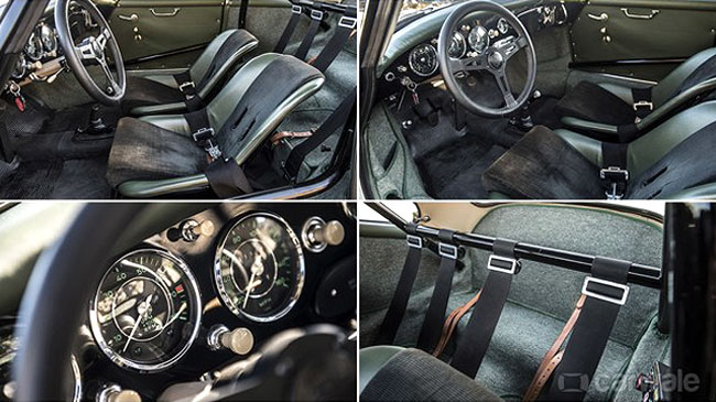 INSIDE JOB | Safety features like seat belts and roll cage, along with performance-enhanced interiors, create a power-packed mix of classic and contemporary