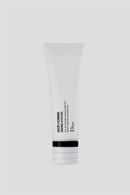 CLEVER CLEANSING | Dior Homme's Micro-Purifying Cleansing Gel packs a punch in minimal packaging