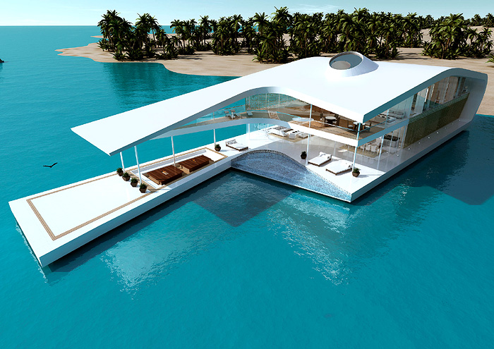 THE X FACTOR | X Line villas offer a host of luxe amenities including garages, water jet parking and helipads