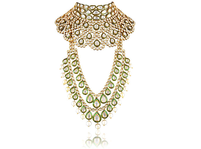TRADITIONAL TREASURES | MBj has carved a niche for itself in bridal jewellery through their timeless Polki and diamond jewellery channelling vintage charm with a twist of modernity