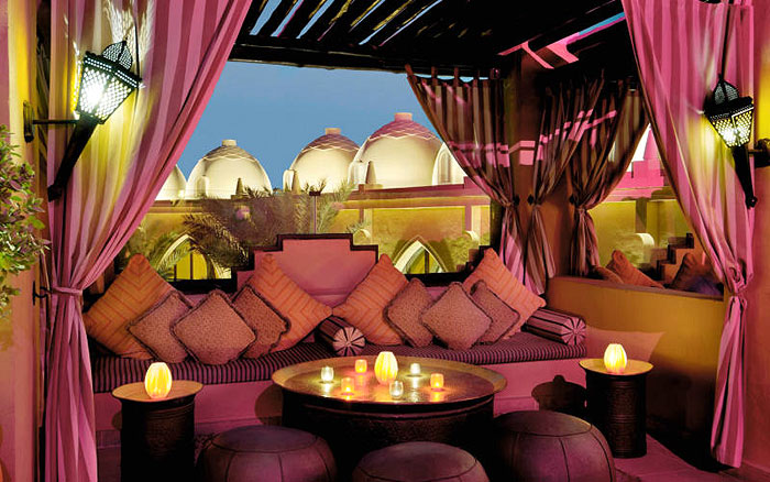 A HEADY TIPPLE | Relish the rich Arabian inspired ambience and lounge in style at the Rooftop in One&Only Royal Mirage