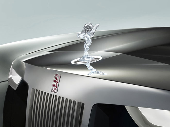 RIDE IN ECSTASY | The iconic Spirit of Ecstasy sits pretty atop this otherworldly ride