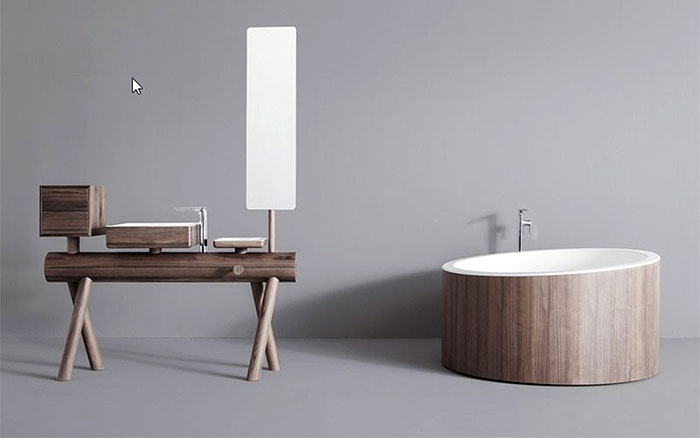 DRESSAGE | Tradition meets innovation in this cutting edge bathroom solution by Graff design