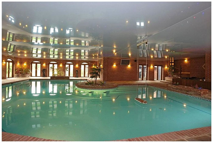 The Manor House boasts three swimming pools along with spa facilites