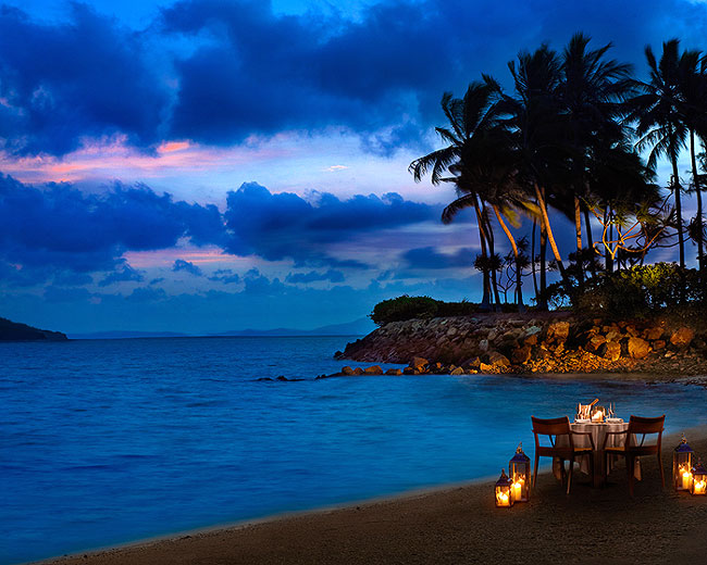 ONE&ONLY HAYMAN ISLAND | sun, surf and sand are not the only graces of this plush resort, as secluded dining for two at the beach, under the starlit sky, and by the Coral Sea promises to be a one-off gourmet experience  