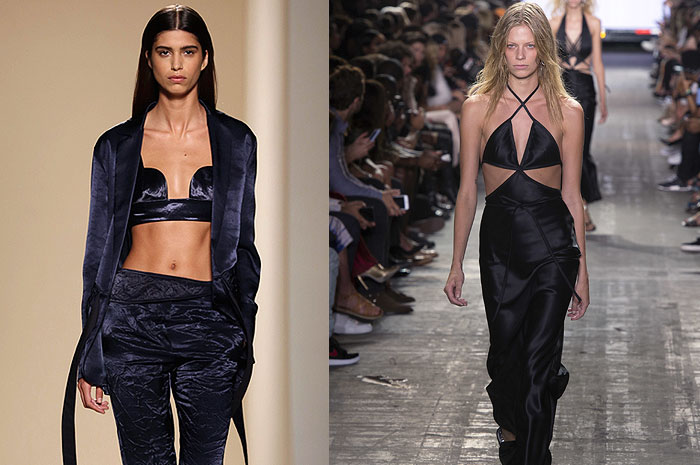 CROPPED CONFIDENCE | Being brief was never this sexy as seen with the bra tops gracing designer collections from Alexander Wang and Victoria Beckham 