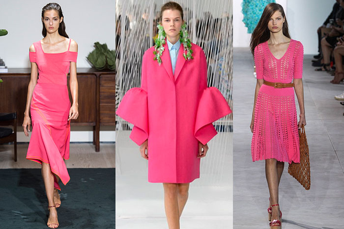 PINK PERFECT | The runways were flush with blush as seen in the Spring 2017 collections of Jason Wu, Delpozo and Michael Kors