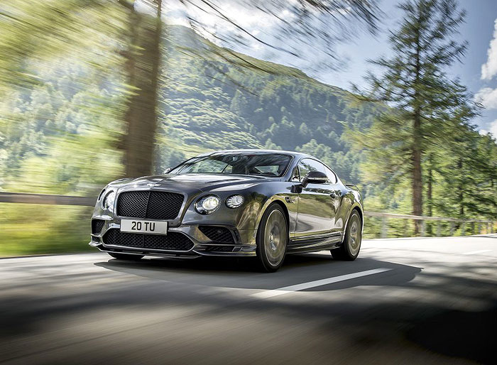 The Bentley Continental Supersports is the fastest Bentley yet