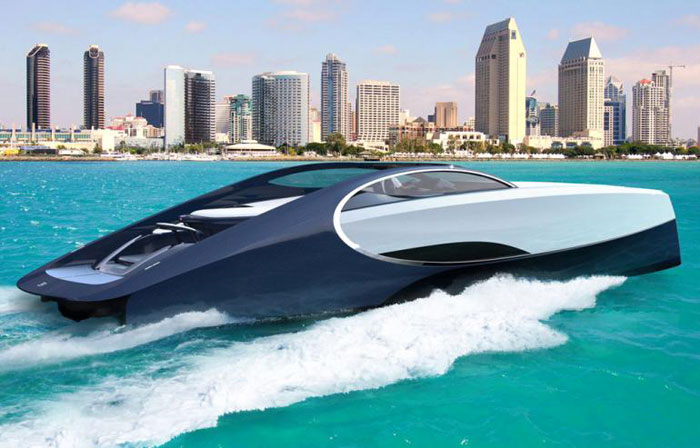 The prices for the smallest models of the superyacht would start at £1.5million