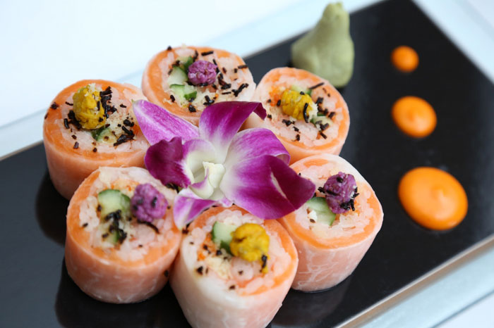 SUSHI AT THE TAJ | The Tah Mahal Hotel New Delhi offers one of a kind experiences to guests including sushi rolling tutorials with expert chefs at Wasabi