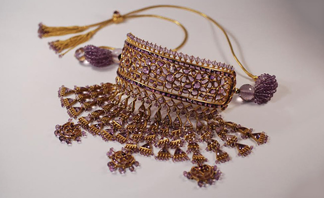 People come to Gem Palace looking for timeless designs, traditional but contemporary like this amethyst necklace
