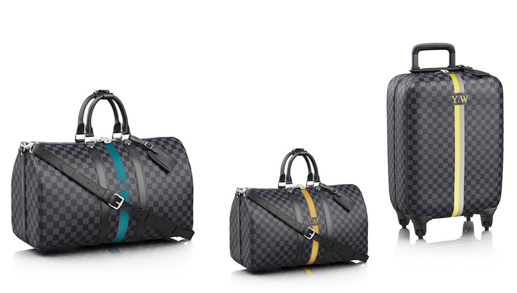 Louis Vuitton's personalization services for men's products