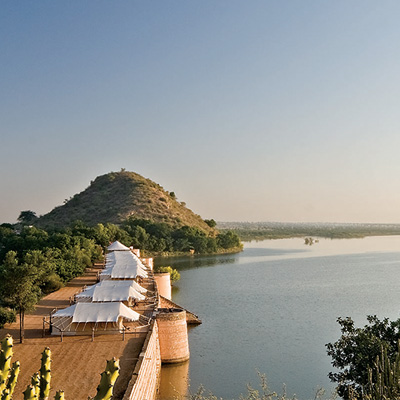 PICTURE PERFECT | The Famed Camp Chhatra Sagar in Rajasthan has been recreated by the great grand children of Thakur Chhatra Singh