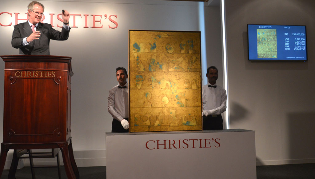 Christie’s 3rd India Art Sale