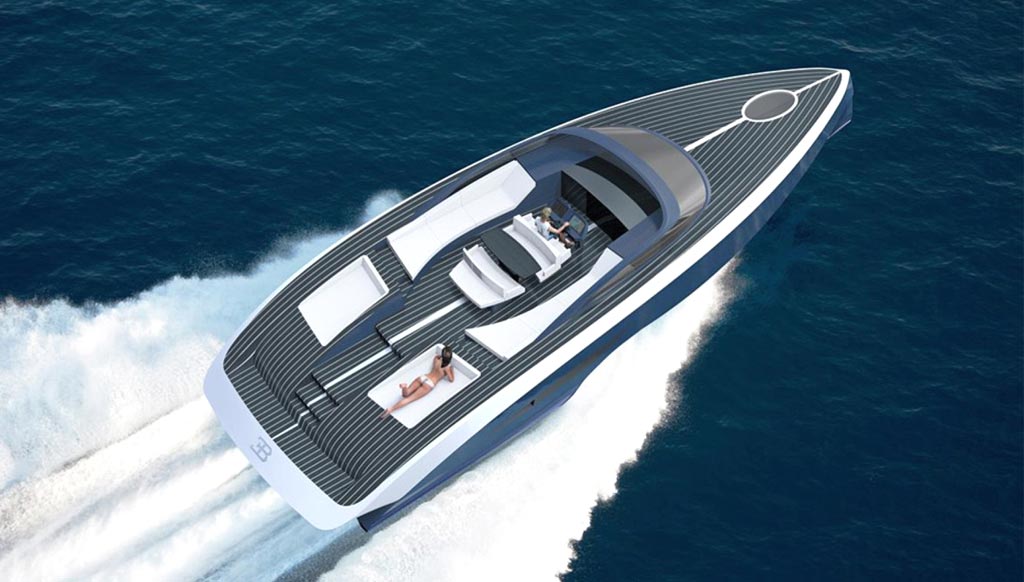 Bbugatti luxury yacht