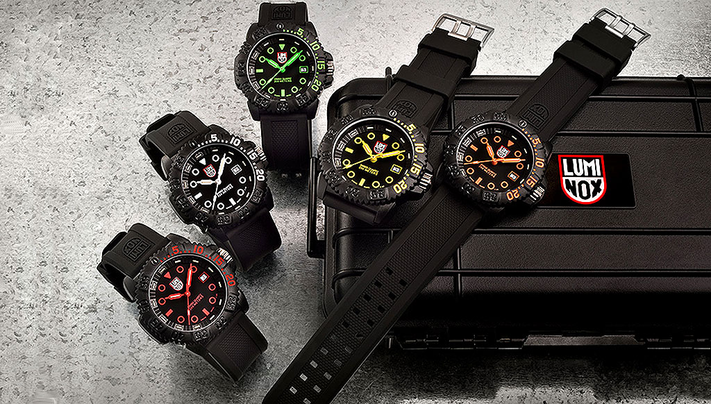 Luminox’s new Navy SEAL Colormark Nova watch collection